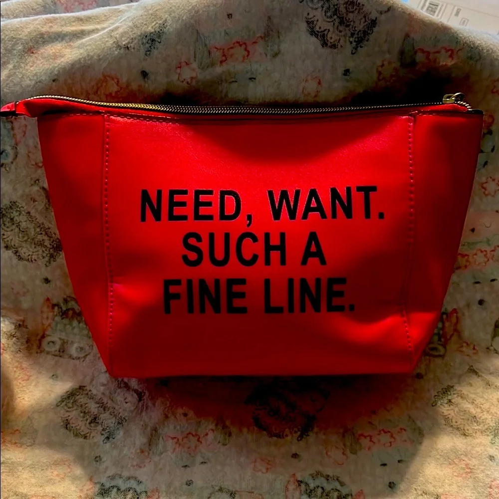 2 Victoria's Secret Cosmetic Bags with Zippered Closure